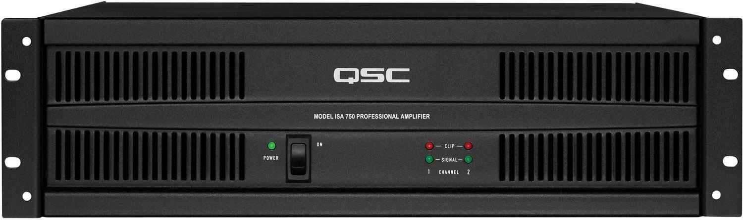QSC ISA750 450W 8 Ohms Power Amplifier - Your Sound Solution for Every Event