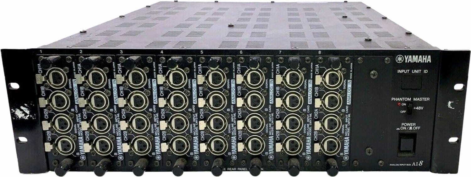 Yamaha AI8ML8F Block for 8x LMY4MLF Cards - The Ultimate Solution for Audio Input
