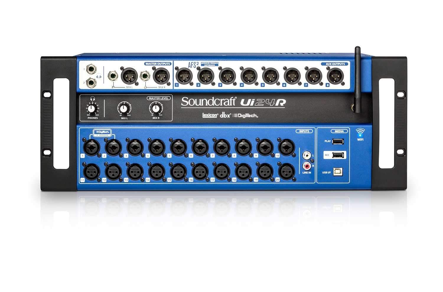 Soundcraft Ui24R - The Ultimate Rackmount Digital Mixer