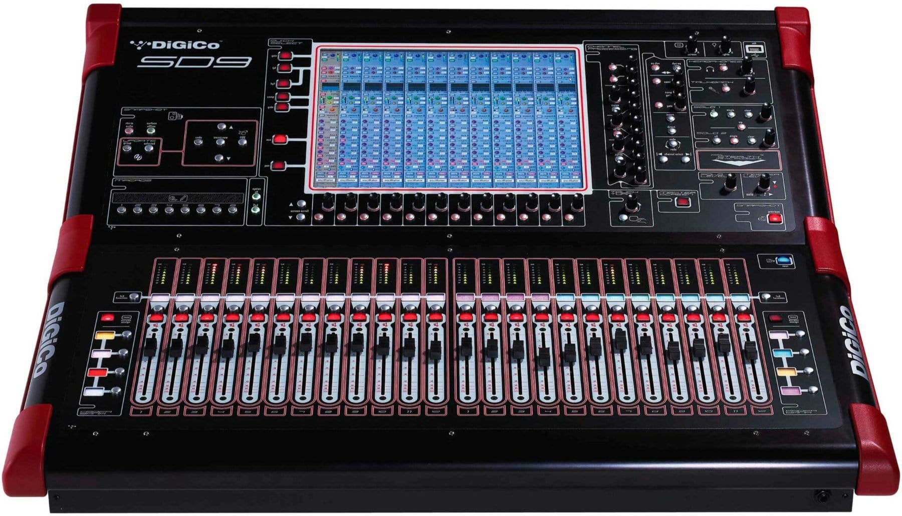 DiGiCo SD9 Digital Mixing Console - All-in-One Connectivity & Performance Powerhouse