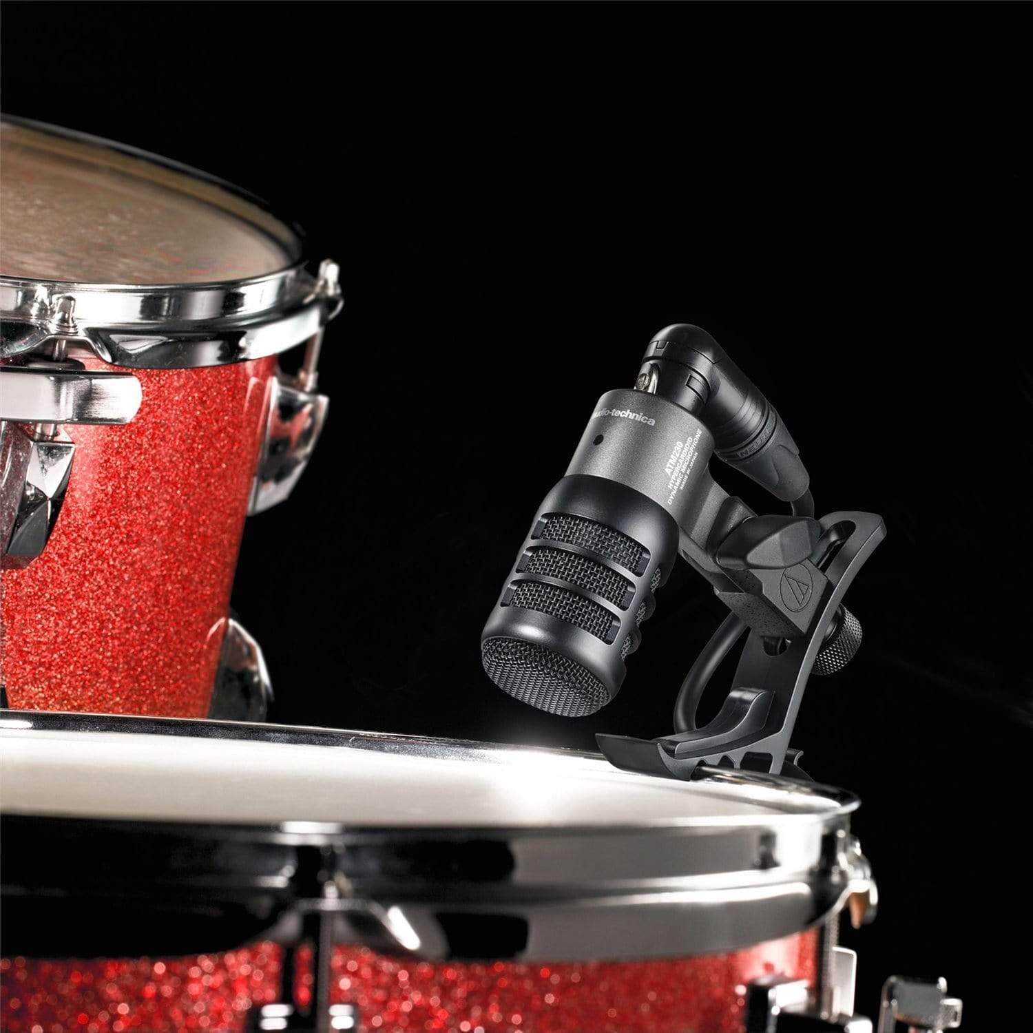Audio Technica ATM230PK Professional 3-Pack Drum Microphone Bundle