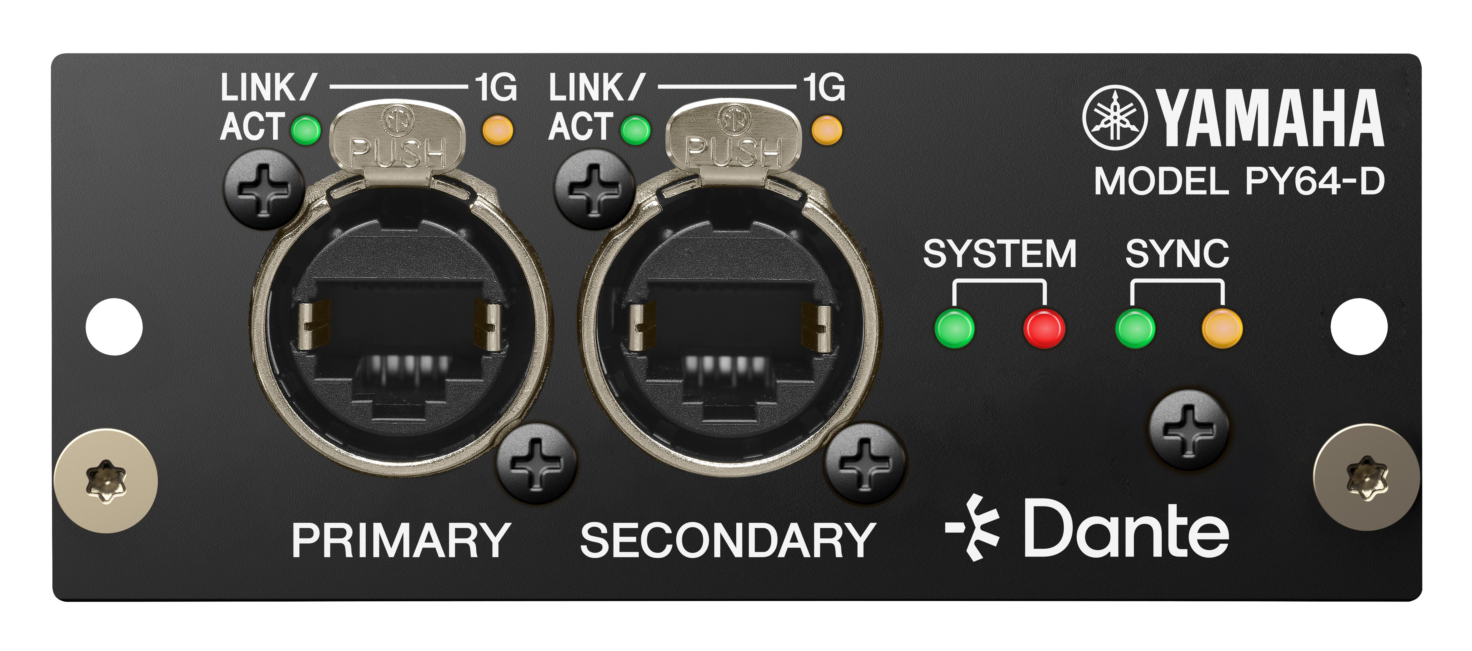 Yamaha PY64-D Dante Expansion Card - Simplify Your DM7 Mixer Setup