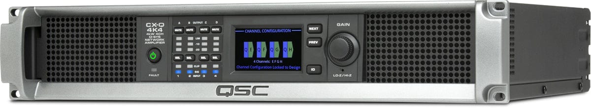 Q-SYS CX-Q 4K4 4：1000，