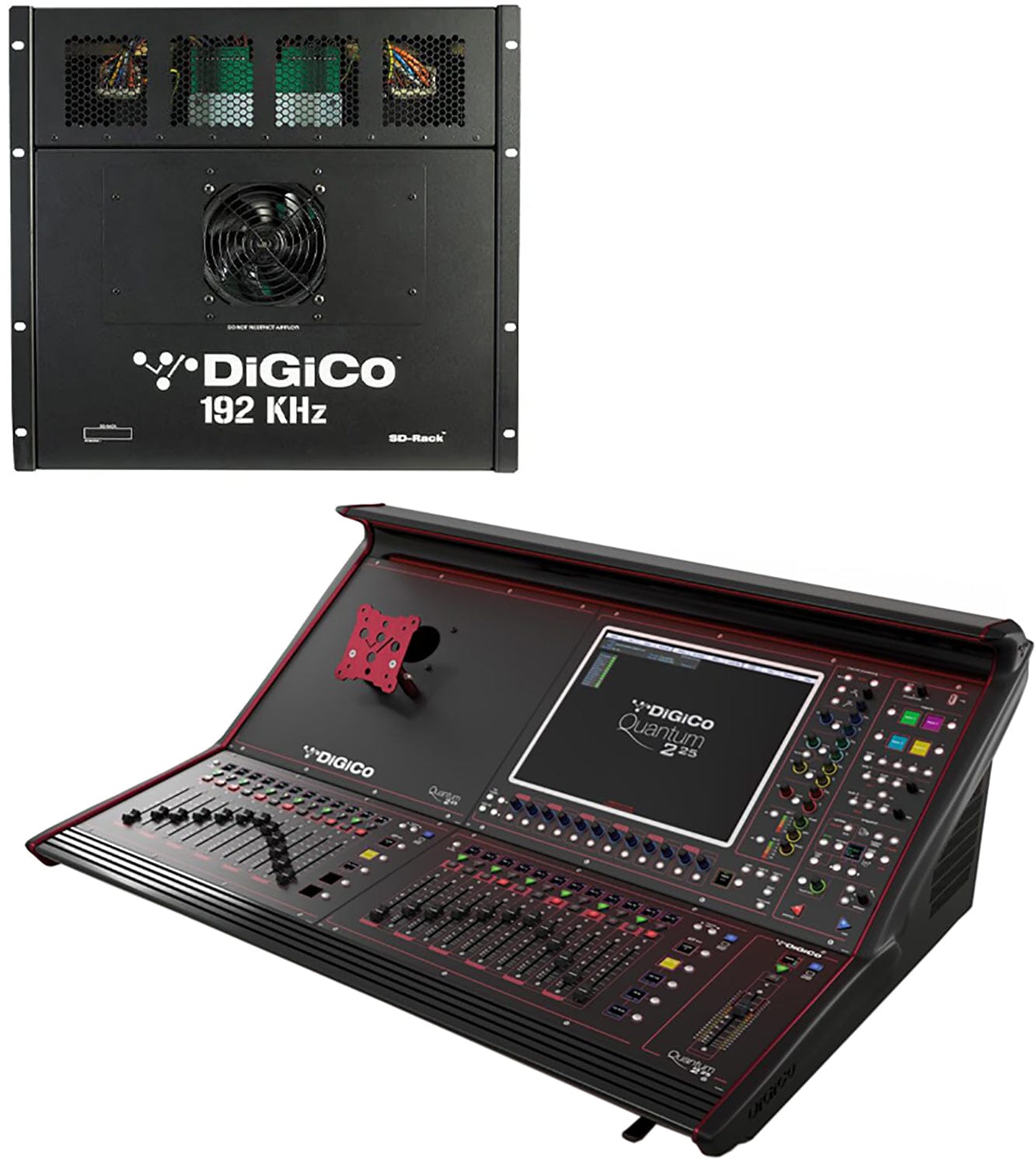 DiGiCo Quantum SD Mixing Console: MADI & Multi-Mode Optics HMA Package