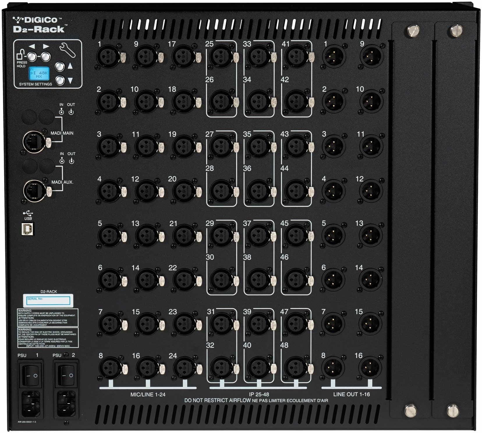 DiGiCo X-D2-AN-C D2-Rack: The Ultimate Solution for High-Performance Connectivity