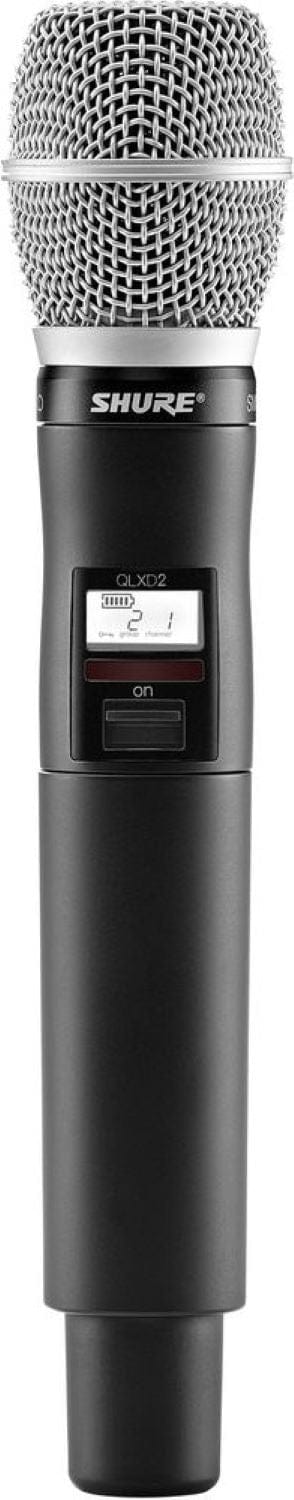 Shure QLXD2/SM86 Handheld Transmitter: Clear Sound, Reliable Wireless