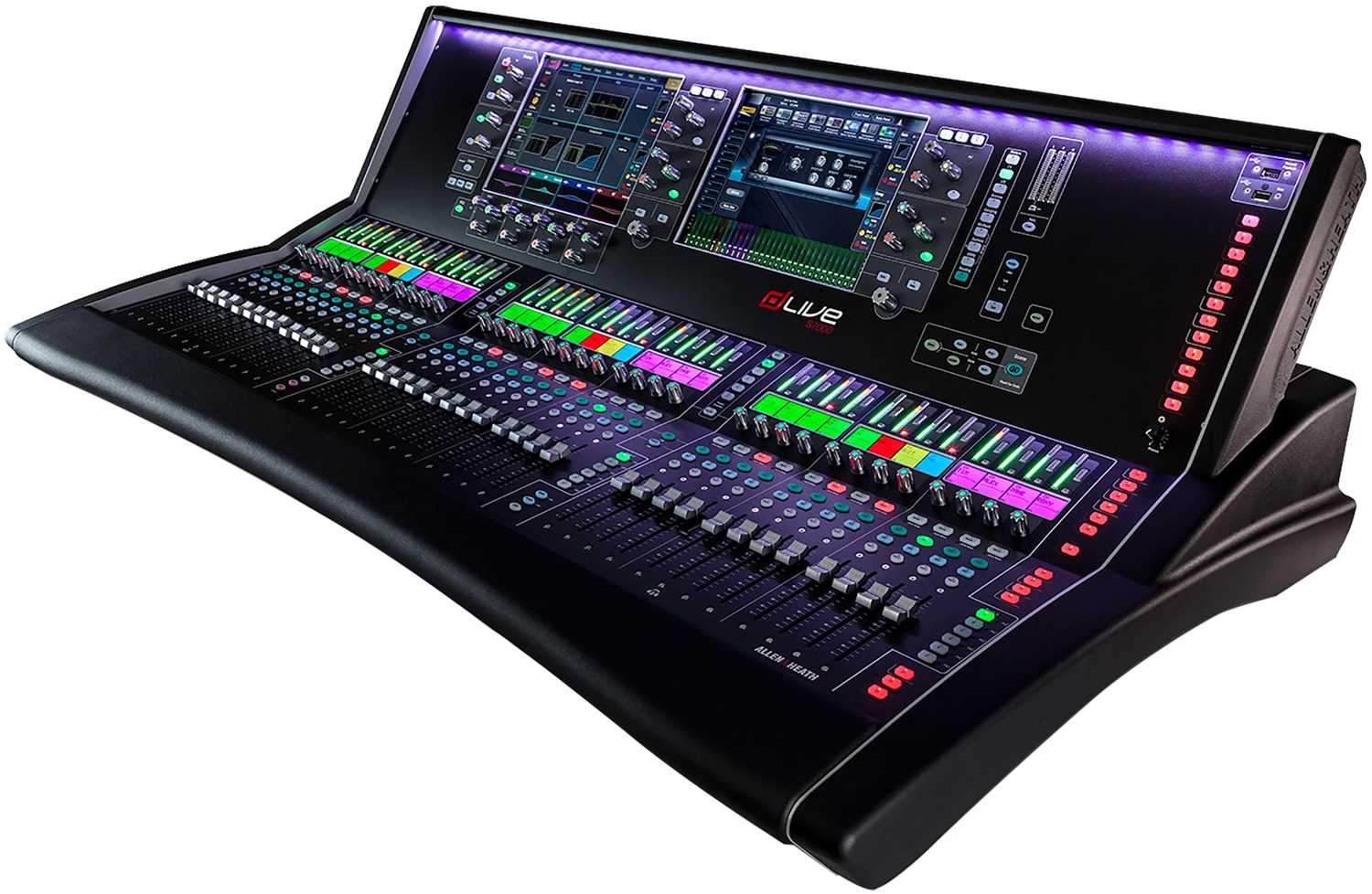 Unleash Your Mixing Potential with Allen & Heath dLive S Class S7000 Control Surface