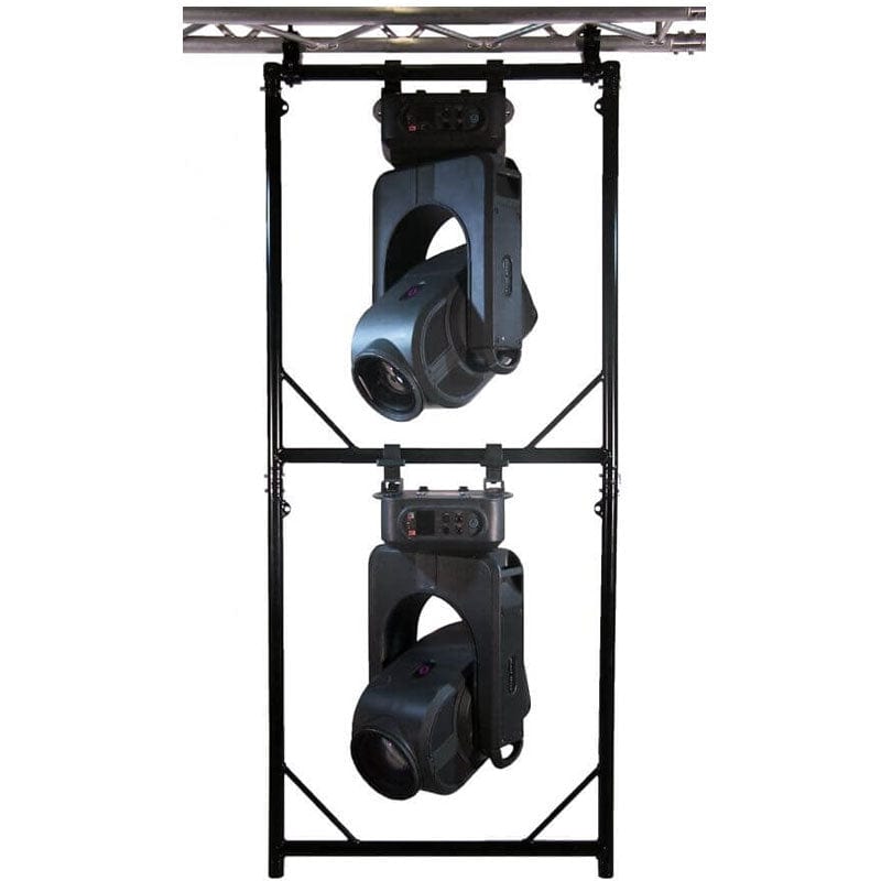 GLP UTORM50SB 23.6 x 29.9 Black Modular Fixture Ladder (Section) with Spigot and 2x Bullets - Your Ultimate Hanging Solution!