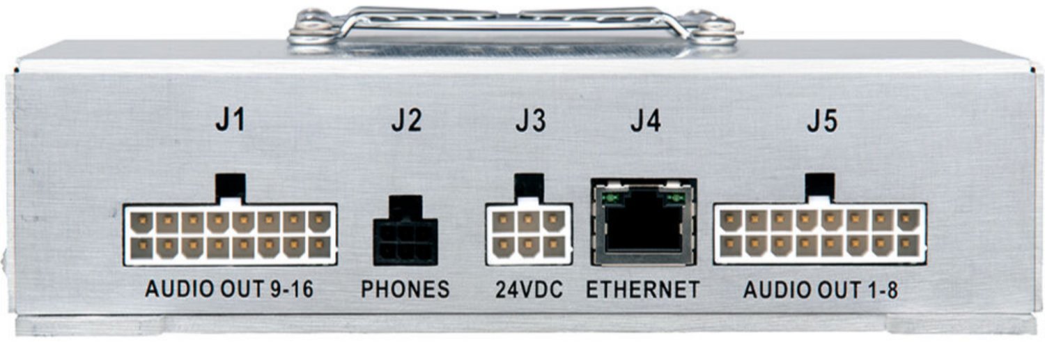 Q-SYS DTH1620 Axon 16-Channel Dante/AES67 Network Amplifier - Your Ultimate Audio Solution for Themed Entertainment