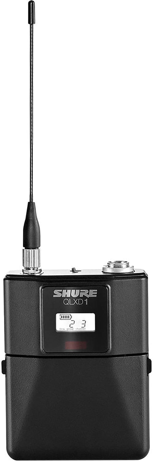 Shure QLXD1 X52 Band Bodypack Transmitter - Crystal Clear Audio