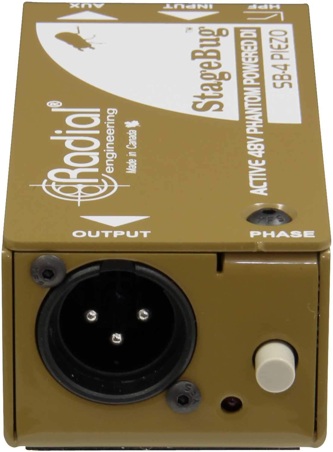 Radial SB-4 Piezo Compact Active DI - Your Ultimate Acoustic Instrument Companion