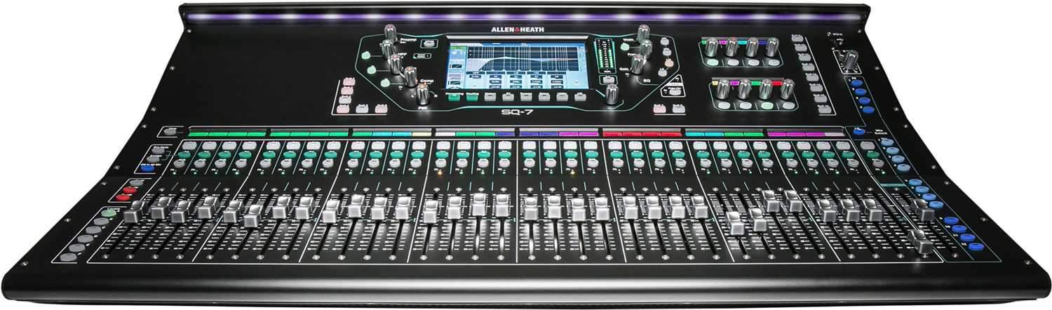Allen & Heath SQ-7 Professional 48-Channel Digital Mixer for Exceptional Sound