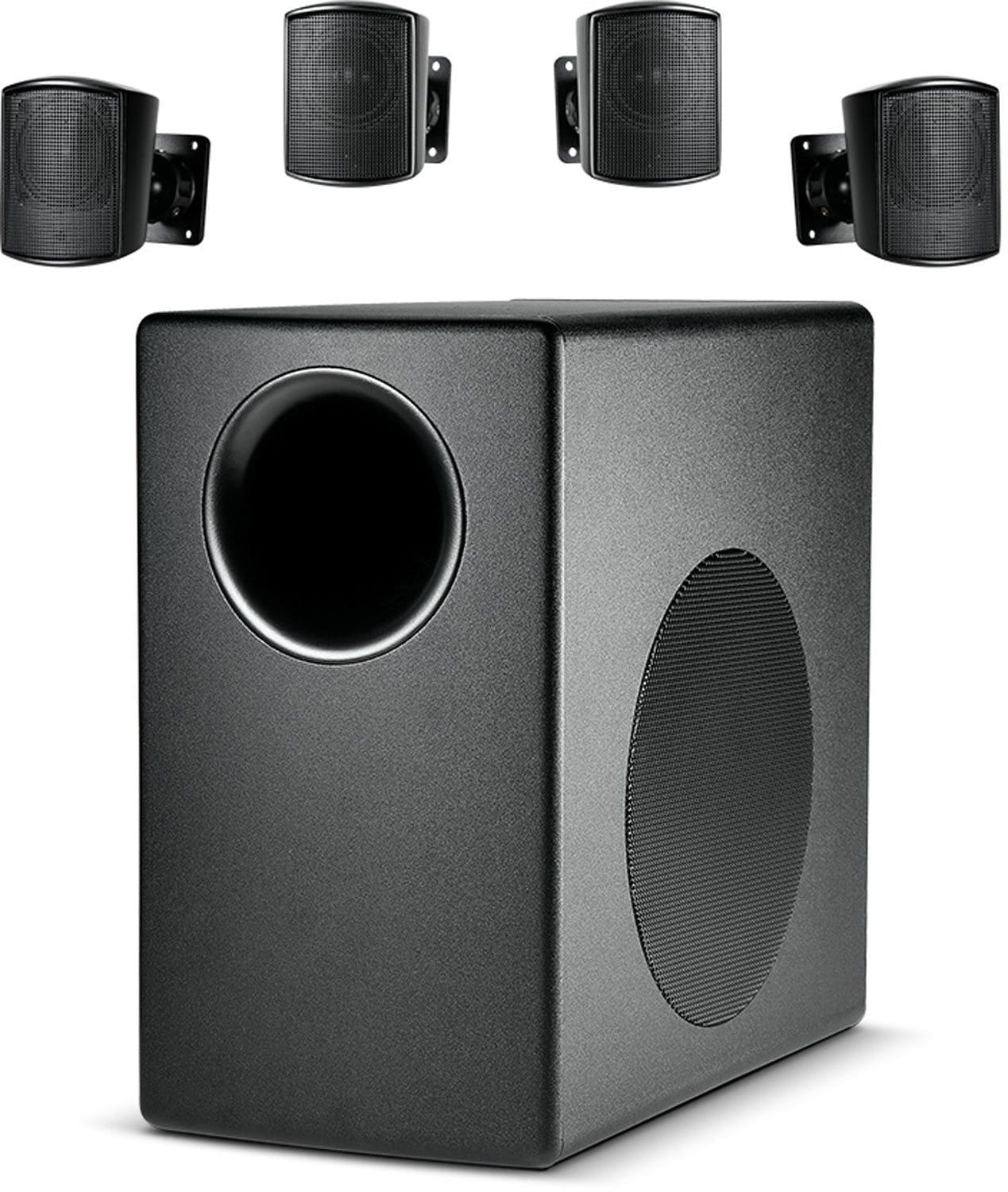 JBL C50PACK Control 50 System: The Ultimate Audio Setup with 1 Subwoofer and 4 Satellites