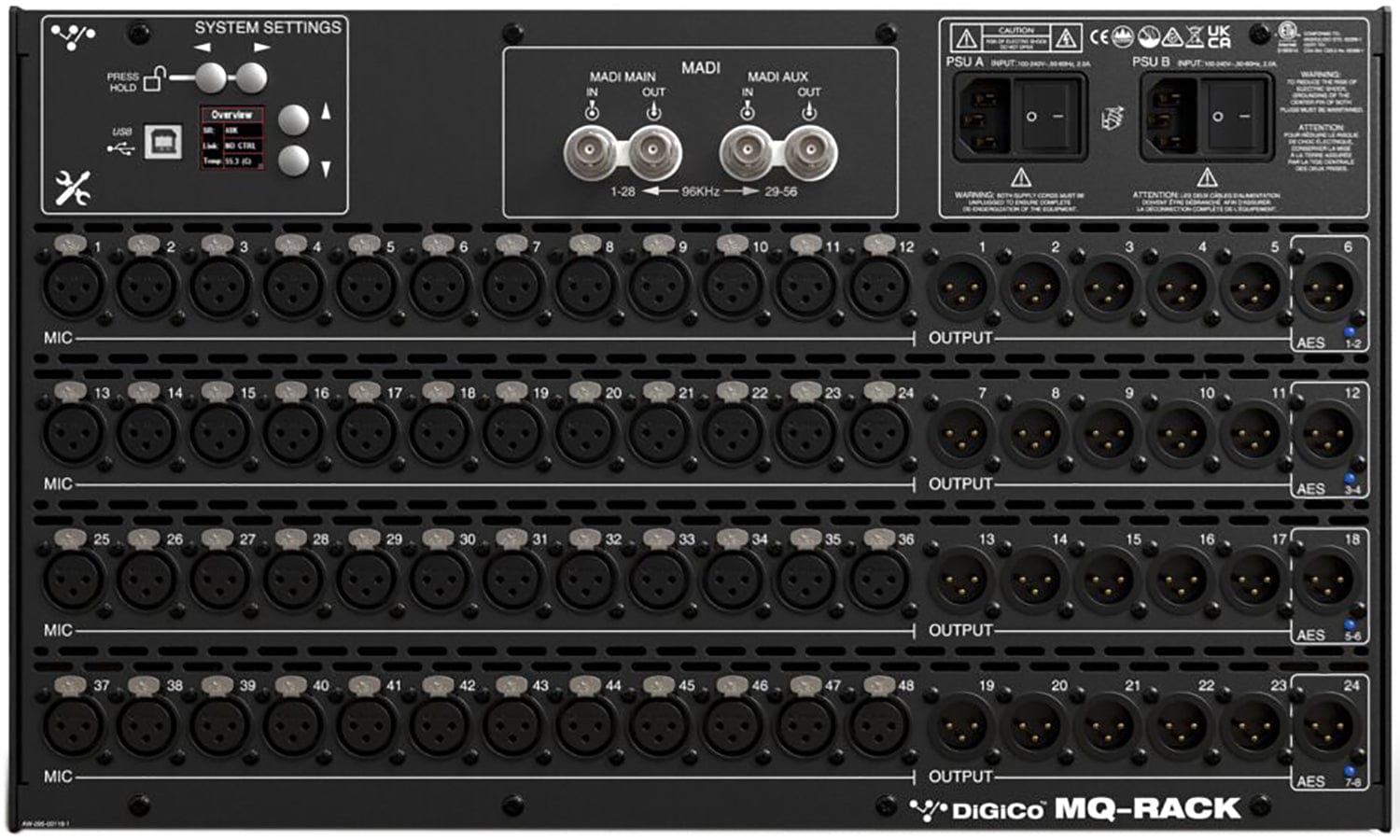 DiGiCo MQ MADI Rack - The Ultimate MADI-Only Solution