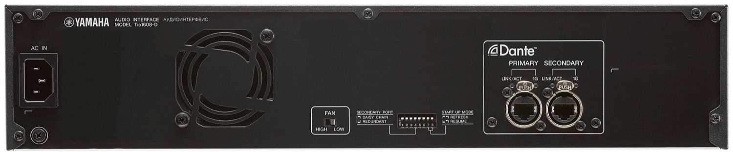 Yamaha Tio1608-D Dante-Enabled Digital Stage Box: Unleash Exceptional Sound