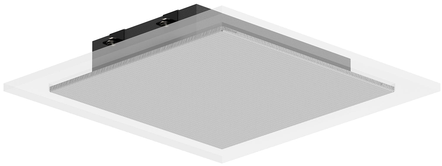 L-Acoustics SB6r-INTILEW Dual 6.5 Inch Ultra-Shallow Subwoofer - White - Perfect for Tiled Ceilings