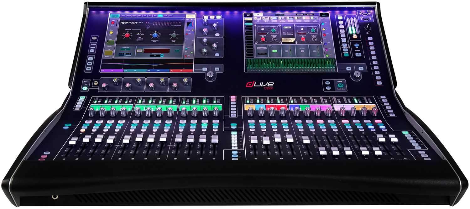 Allen & Heath dLive C3500: The Ultimate Control Surface for Seamless Mixing