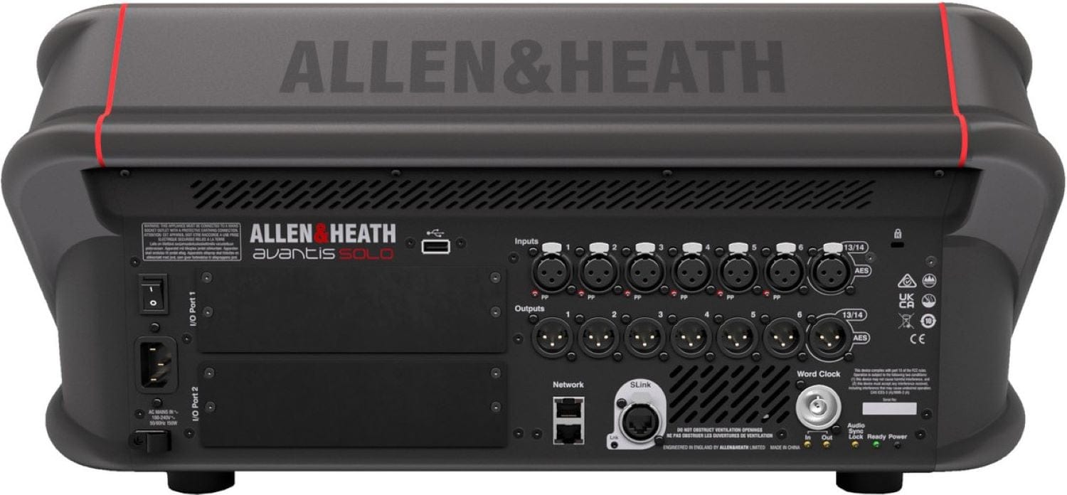 Allen & Heath AH-AVANTIS-SOLO 64 Channel HD Touchscreen Digital Mixer - Unleash Your Mixing Potential