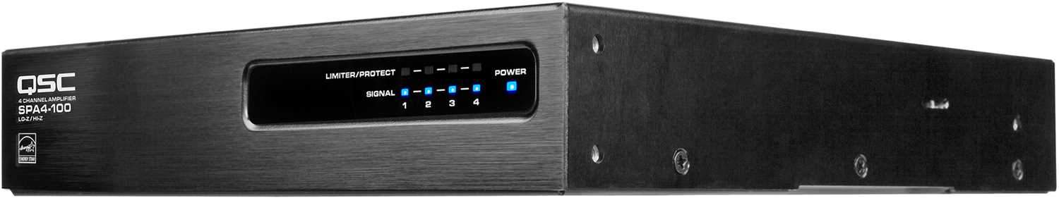 QSC SPA4-100 Energy Star 4-Channel Powerhouse Amplifier
