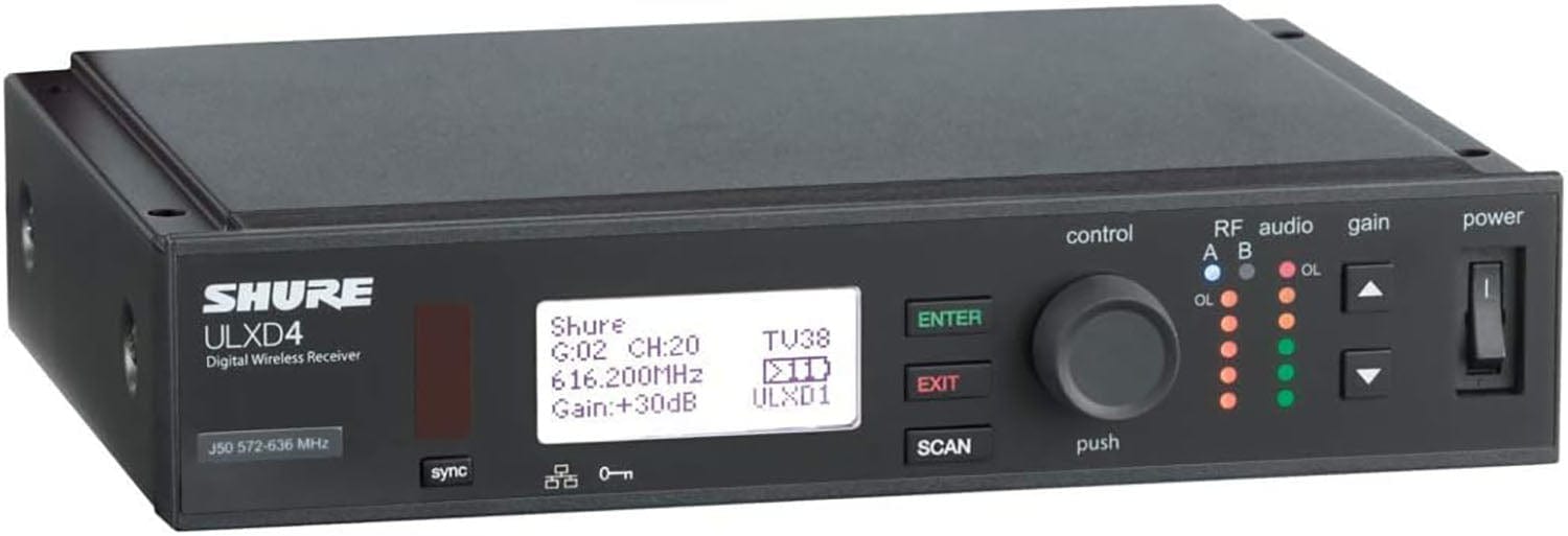 Shure ULXD4 J50A Band Digital Wireless Receiver - Your Ultimate Sound Solution