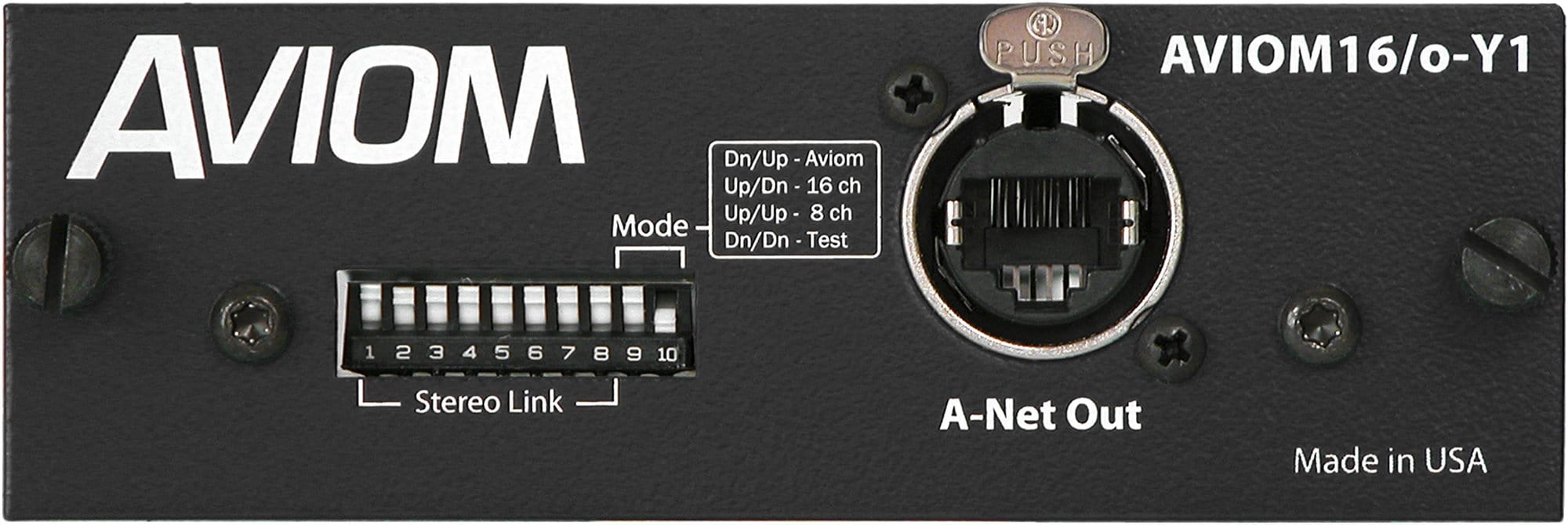 Aviom 16/O-Y1 Yamaha Interface - The Ultimate Audio Solution