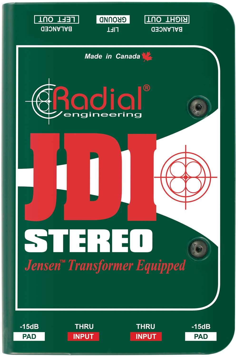 Radial JDI Stereo: Unleash Pure Sound in Your Music Setup