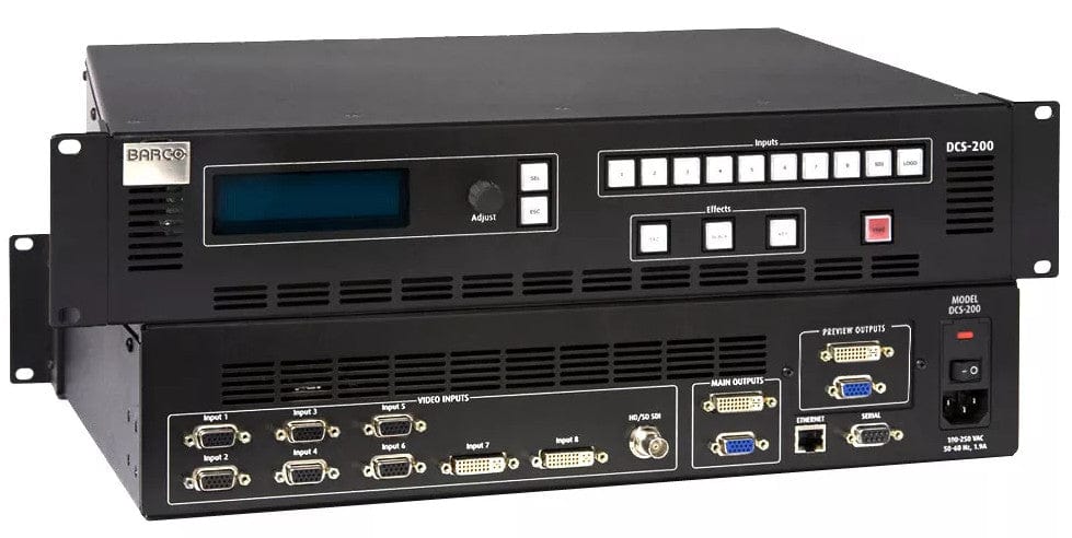 Barco DCS 200 Dual-Channel Seamless Presentation Switcher - Your Ultimate Presentation Partner