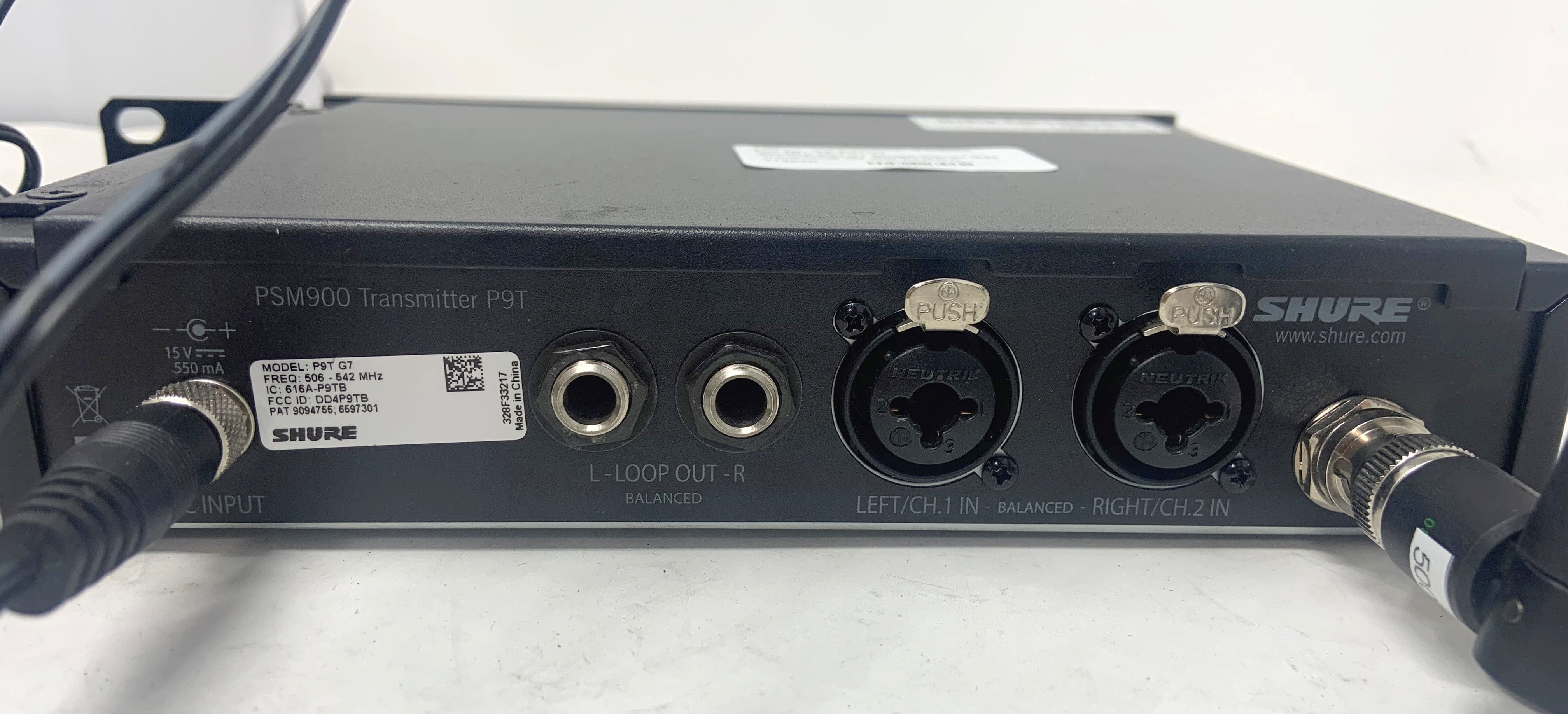 SHURE P9TG7 Single-Stereo IEM Transmitter - The Ultimate Wireless Solution