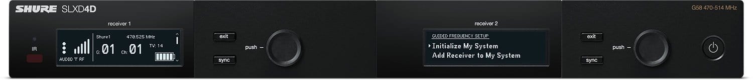 Shure SLXD14D-G58 Dual Combo System: Rock-Solid Audio for Every Performance