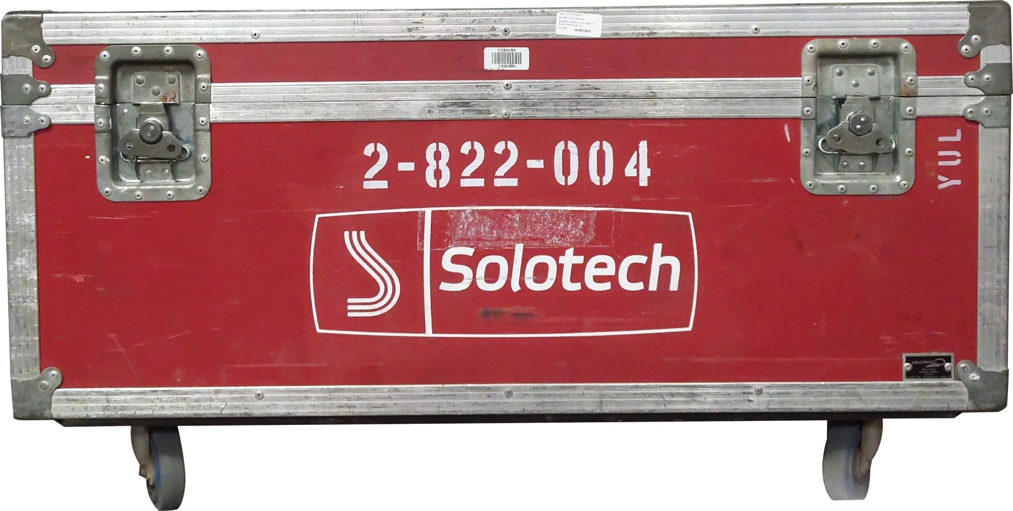 Solotech Custom Color Blast 12 Road Case - Holds 12 Fixtures!