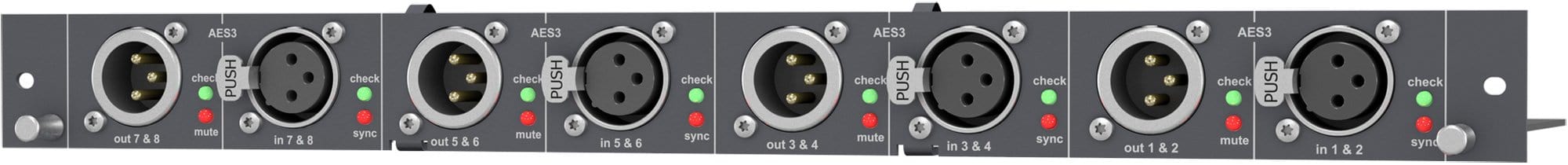 Midas Pro Series' 8x8 AES3 Card - The DL452