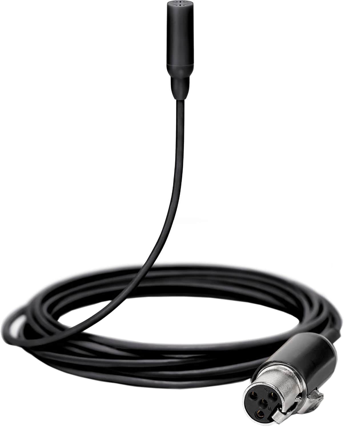Shure TL48B/O-MTQG-A TwinPlex Omnidirectional Lavalier Microphone - MTQG with Accessories - Black