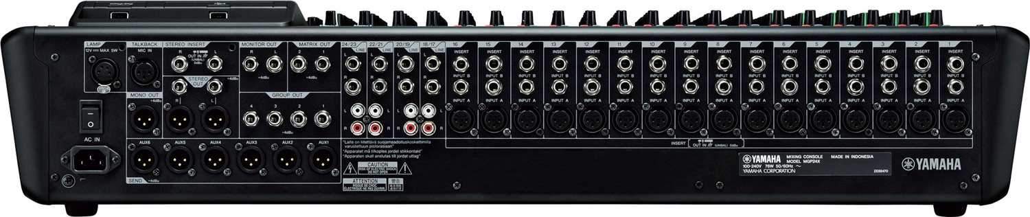 Yamaha MGP24X Professional 24-Input 4-Bus PA Mixer with USB - Unleash Your Sound