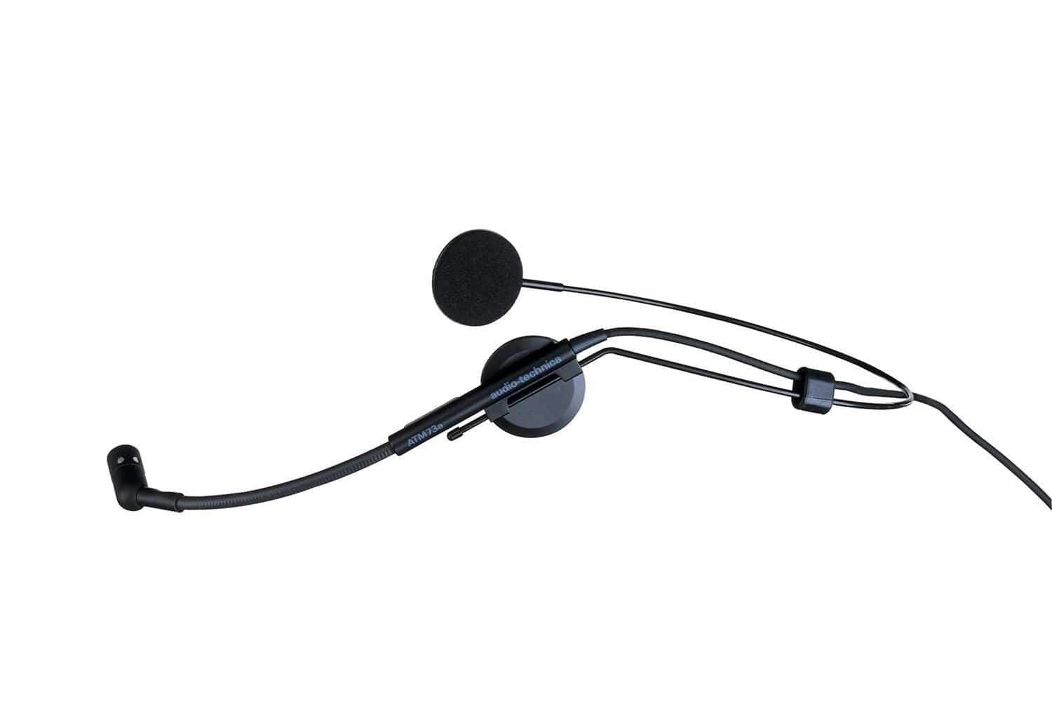 Audio Technica ATM73AC Headworn Condenser Microphone - Ideal for Hands-Free Use