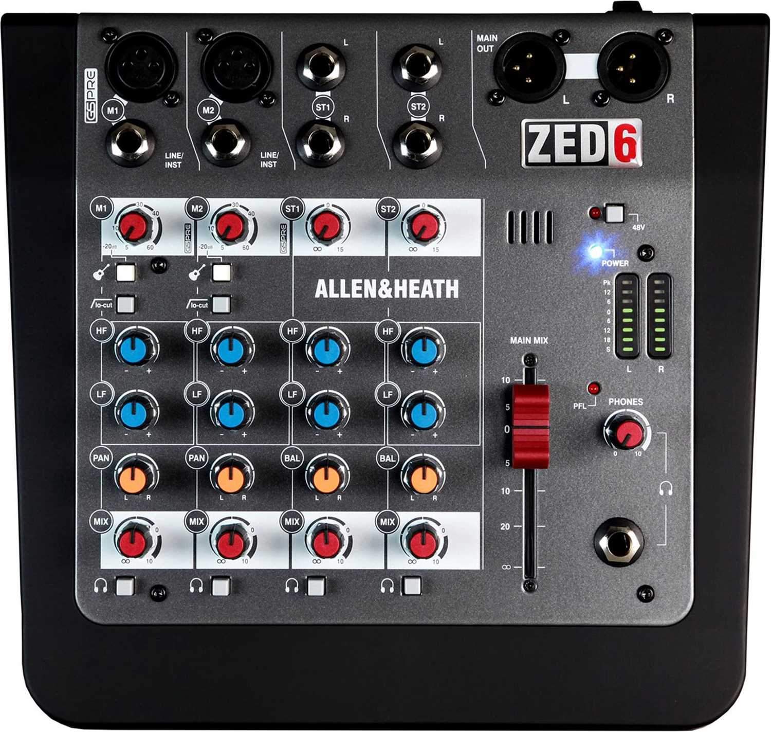 Allen & Heath ZED6 6-Channel Mixer Bundle with Shure Mic - Your Ultimate Audio Companion