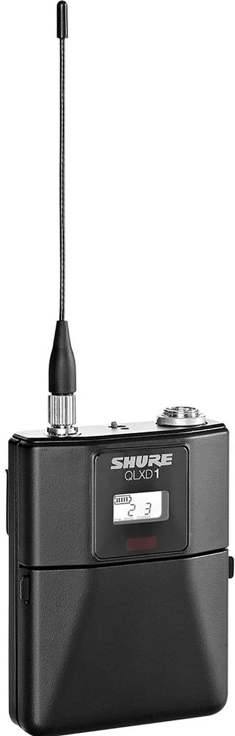Shure QLXD1 X52 Band Bodypack Transmitter - Crystal Clear Audio