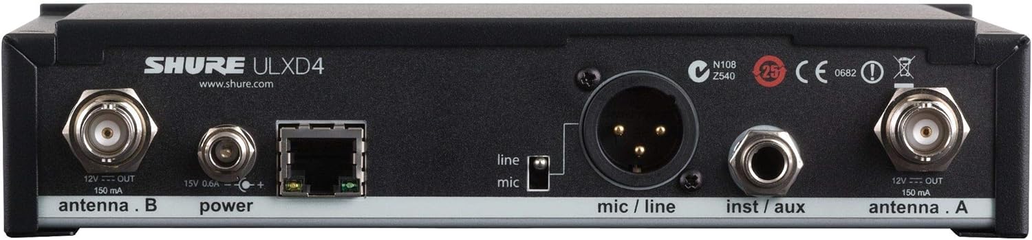 Shure ULXD4 J50A Band Digital Wireless Receiver - Your Ultimate Sound Solution