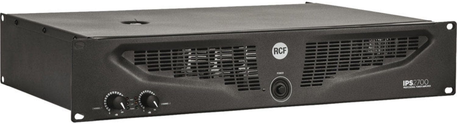 RCF IPS 2700 HD 2-Channel Powerhouse - 2x 1100 Watt