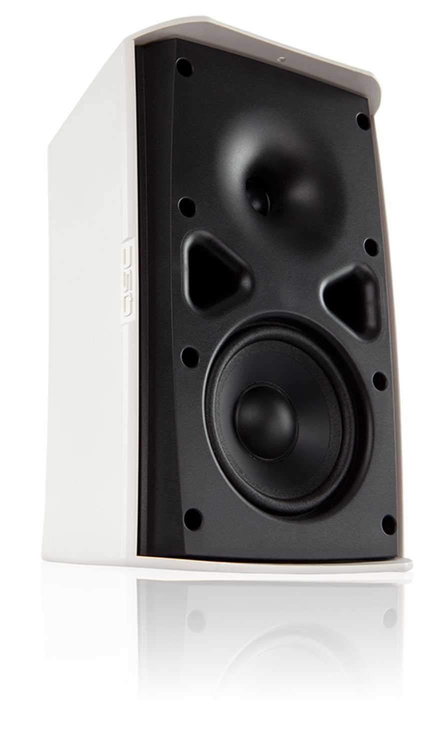 Q-SYS AcousticDesign AD-S4T White Surface Speaker - Crystal Clear Audio for Every Space
