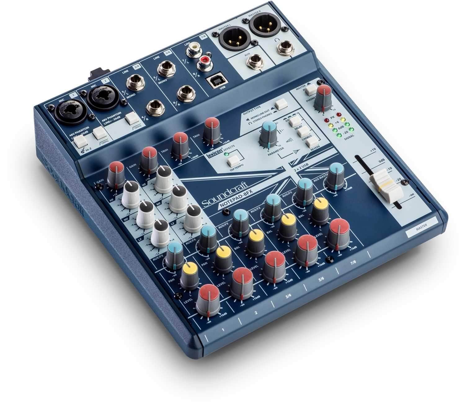 Soundcraft Notepad-8FX 8:USB