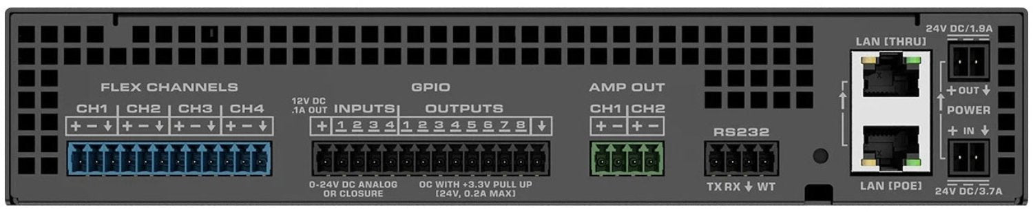 Q-SYS QIO-FLEX4A 4，Q-SYS