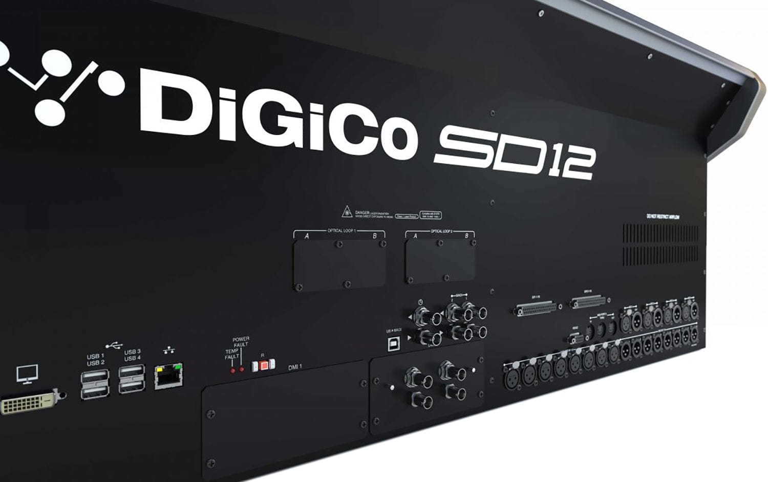 DiGiCo SD12 96-Input Digital Mixing Console - MADI & Multi-Mode Optics ST: Professional Sound Solution
