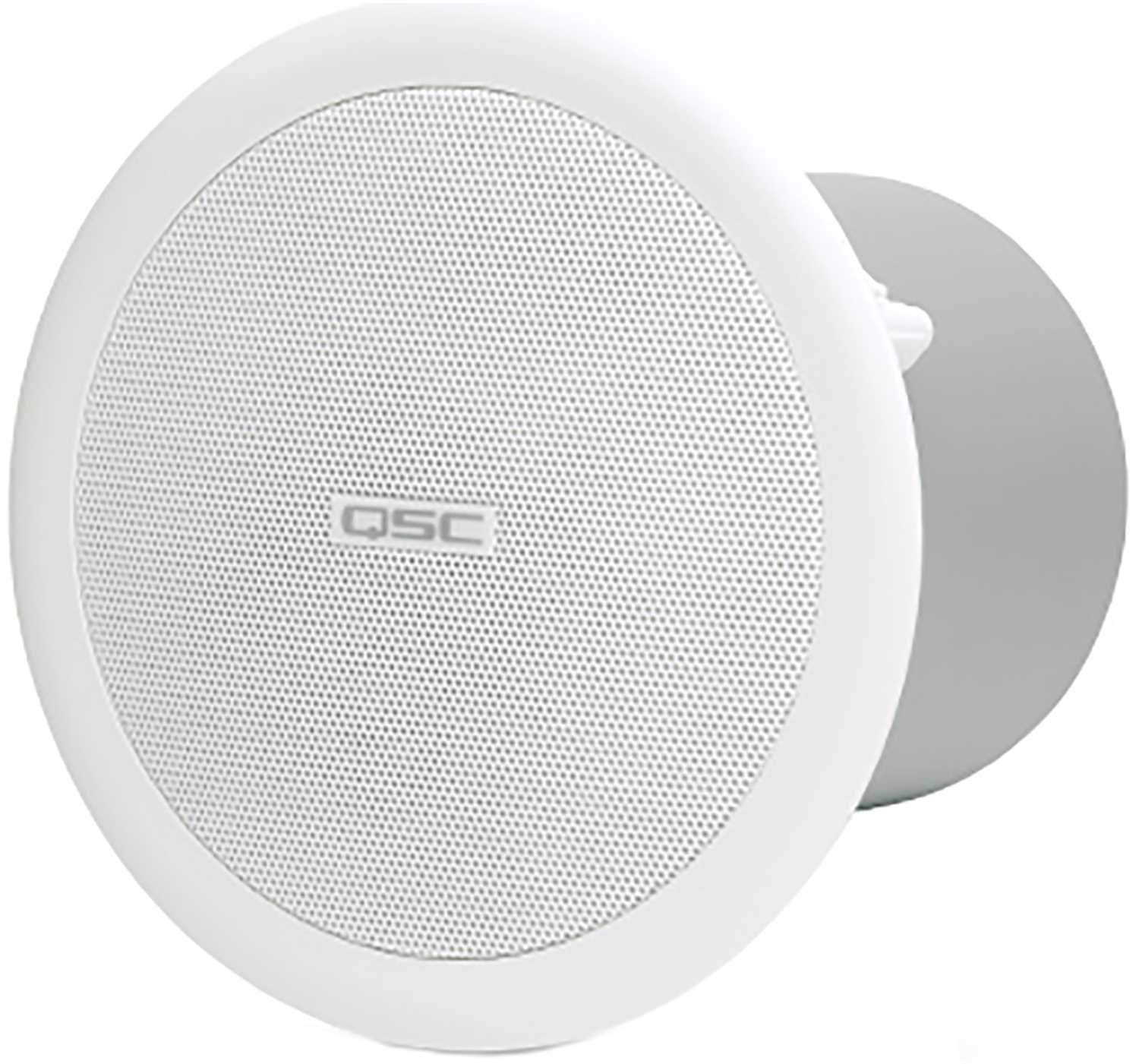 Q-SYS AC-C2T High-Definition 170-Degree Ceiling Speaker for Superior Sound