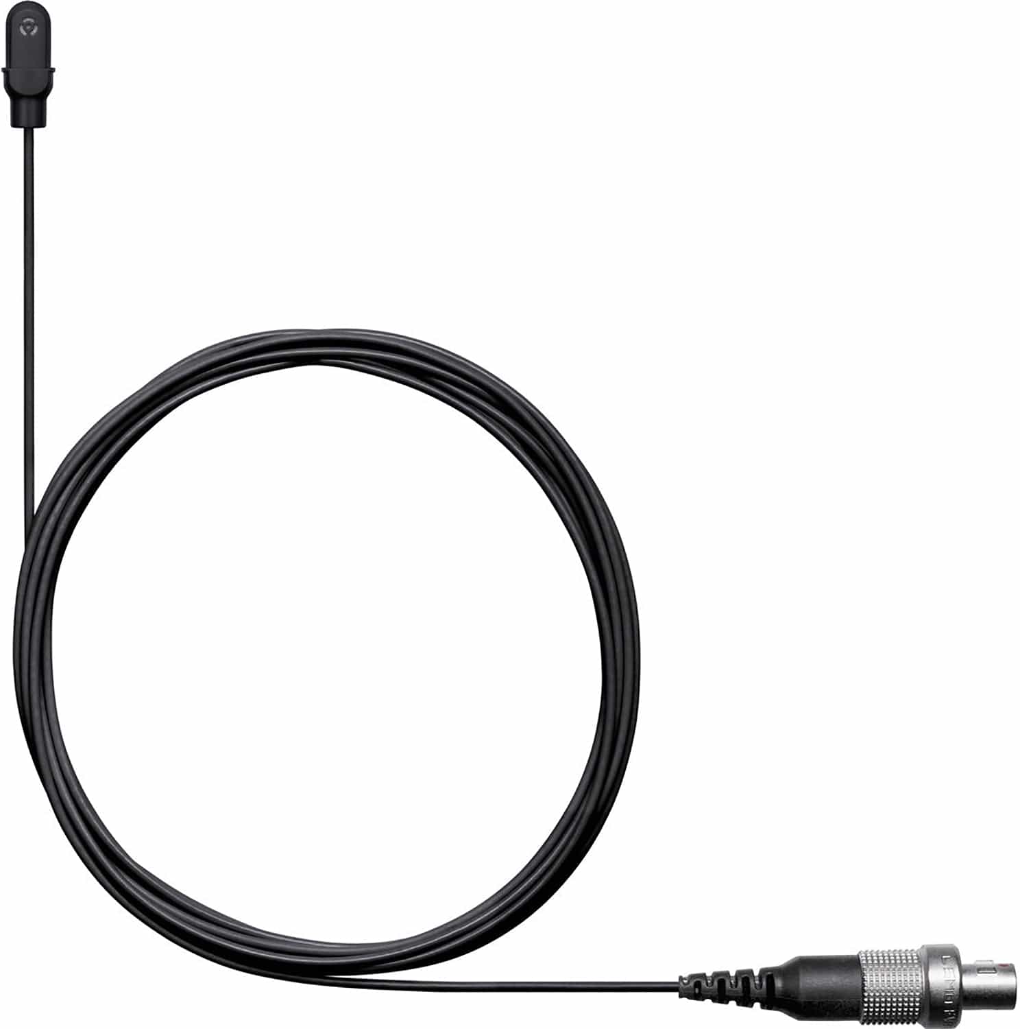 Shure DL4B/O-LM3-A DuraPlex Omnidirectional Waterproof Subminiature Microphone with LEMO3 Plug - Black