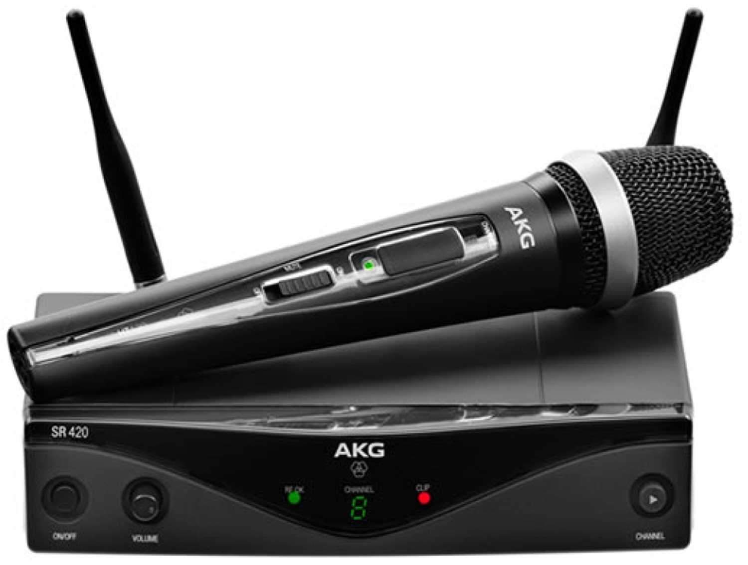 AKG WMS420 Wireless Handheld Microphone - Superior Sound for Every Performance