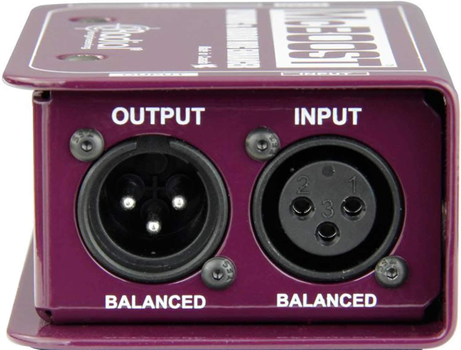 Radial McBoost - The Ultimate Mic Signal Booster