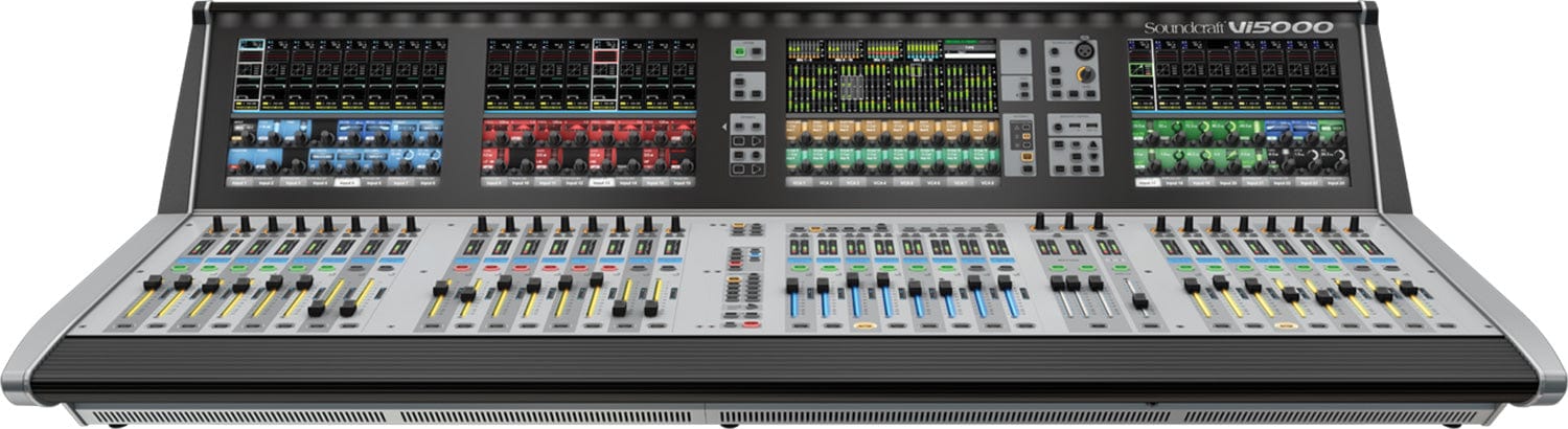 Soundcraft VI5000: The Ultimate Control Surface Console for Live Sound Mixing