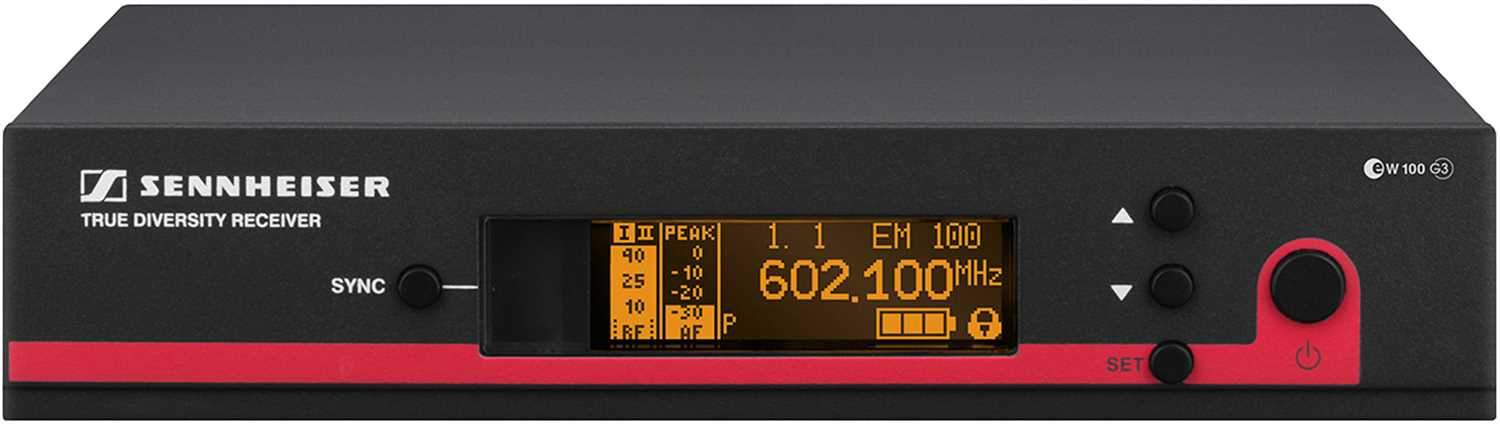 Sennheiser EM 100 G3 True Diversity Receiver - Your Ultimate Audio Companion