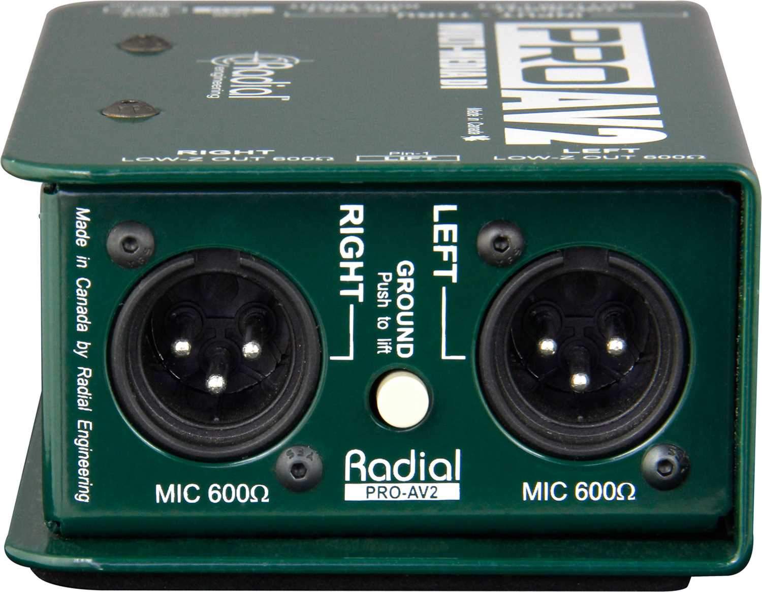 Radial ProAV2 Passive 2-Channel Multimedia DI - Your Ultimate Audio Connectivity Solution