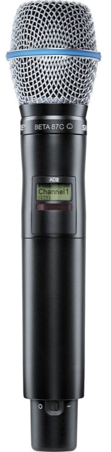 Shure Axient AD2/B87C G57 Band Handheld Wireless Microphone Transmitter - Your Ultimate Vocal Companion